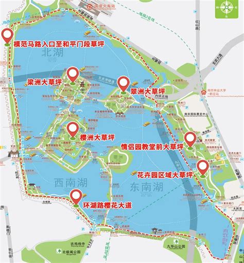 2022南京玄武湖露营地图一览 - 知乎