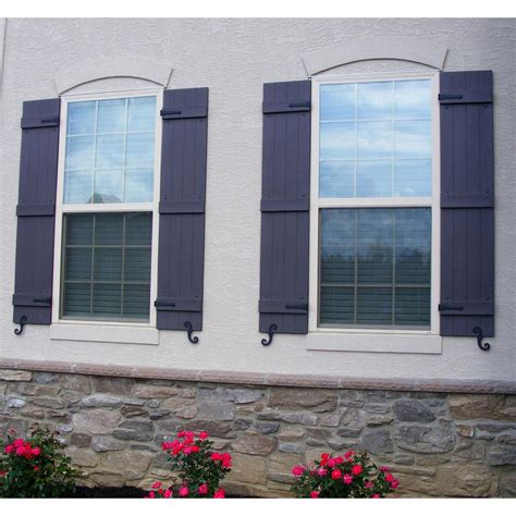 Exterior shutters add value and increase the appeal of your house ...