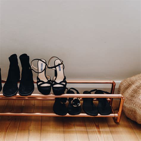 Copper Two Tier Shoe Rack – Copptique