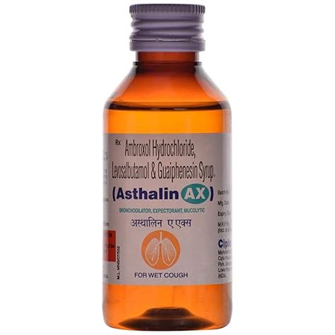 Asthalin AX - Bottle of 100 ml Syrup : Amazon.in: Health & Personal Care