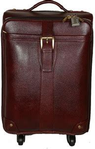 RICHSIGN LEATHER ACCESSORRIES Brown Leather Cases Trolleys for Men ...