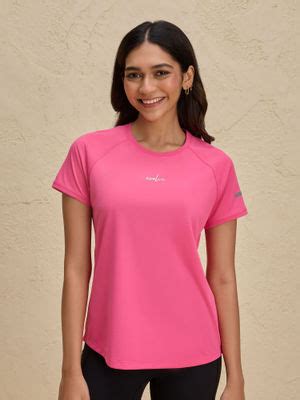 Buy Nykd By Nykaa Half Sleeves Regular Fit Quick Dry Running Fitness ...