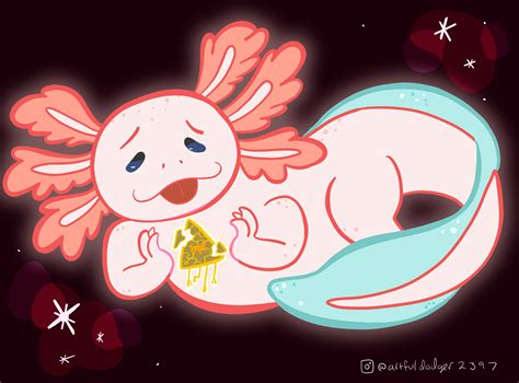 The Axolotl is in a secret page in the internet you could acess through ...