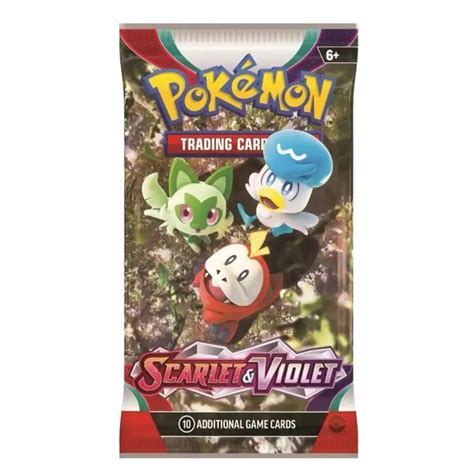 Pokemon Scarlet and Violet Base Set Booster Pack - TikTok Shop