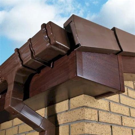 10 x Brown Ogee Fascia Gutter Brackets, Freeflow India | Ubuy