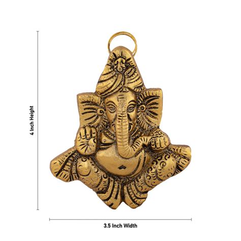 Giri - Wall Hanging Pagdi Ganesh Murti | Ganpati Wall Hanging