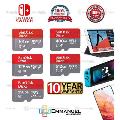 SanDisk Ultra Micro SD Cards 128GB 256GB 512GB SD card - High Speed ...