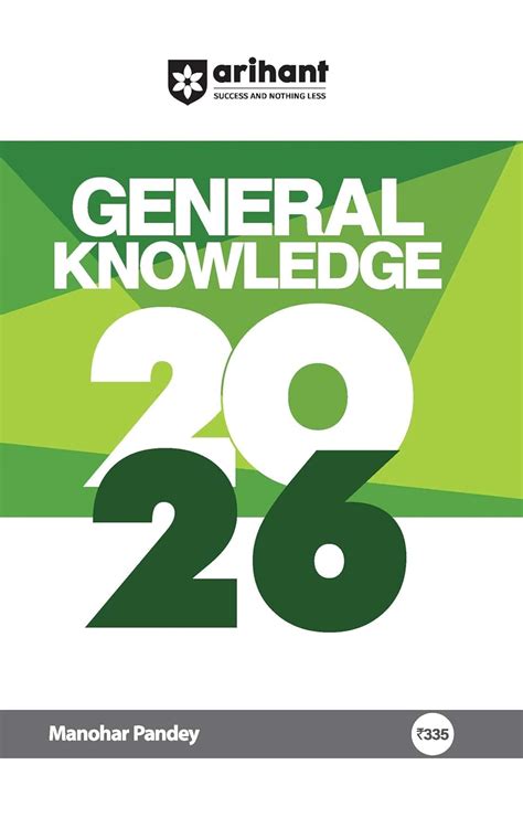 Buy Arihant General Knowledge 2026 (English) | with Current Affairs ...