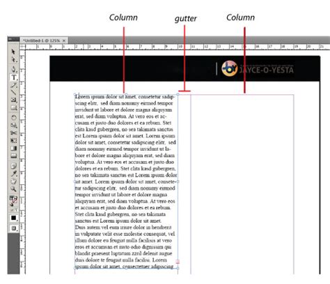 InDesign Page Layout 的图像结果