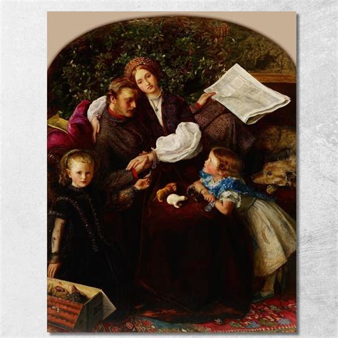 Peace Concluded Sir John Everett Millais canvas print