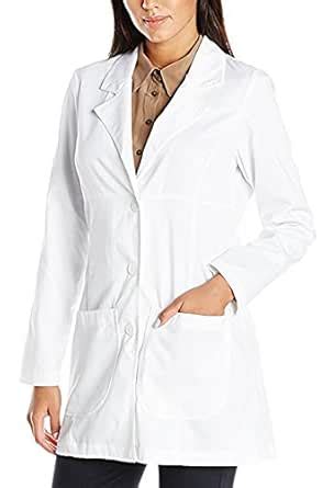 Buy BSF Uniforms Women's White Polycotton Full Sleeves Medium Size Lab ...