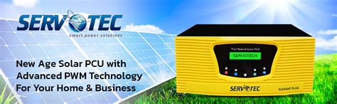 Servotech 1000VA/12V 1KW PWM Off-Grid Solar Inverter | Single Phase in ...