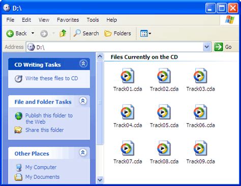 CD File 的图像结果