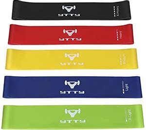 YTTY Resistance Loop Exercise Bands With Instruction Guide And Portable ...