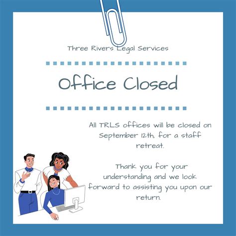 Three Rivers Legal Services, Inc. posted on LinkedIn