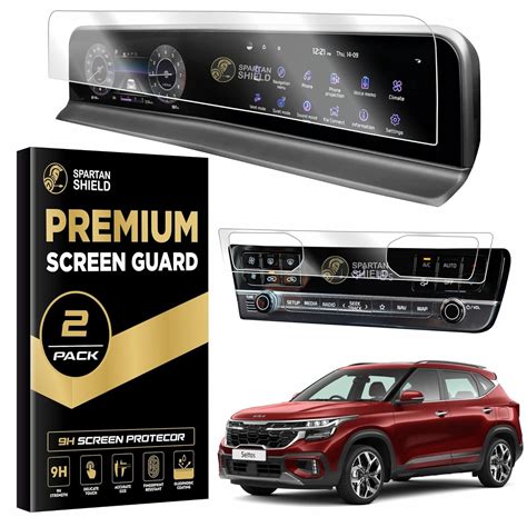 Spartan Shield 9H Screen Guard For NEW KIA SELTOS 2023 FACELIFT | DUAL ...