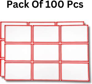 Printon 100 Pcs Kitchen Jar Labels Stickers Big Price Tag Label Sticker ...