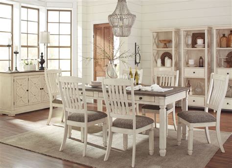Bolanburg White and Gray Rectangular Dining Room Set from Ashley ...