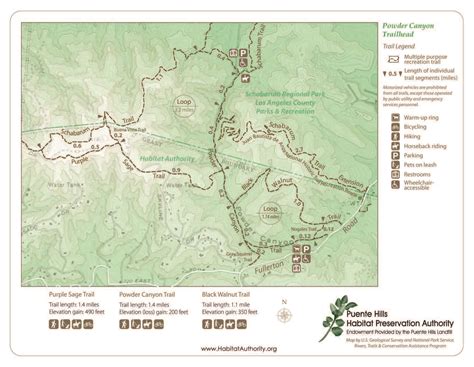 Trail Maps - Puente Hills Habitat Preservation Authority