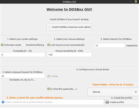 Image result for DOSBox GUI
