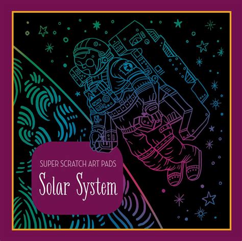 Super Scratch Art Pads: Solar System : Sterling Children's: Amazon.in ...