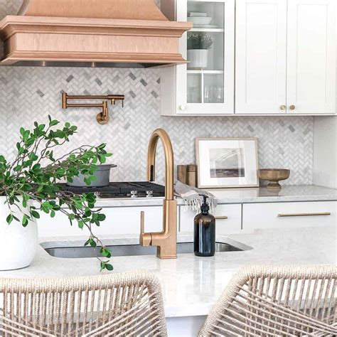Gray Kitchen Backsplash