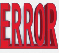 Image result for Gmod Error 3D Print