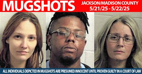 Jackson Mugshots: 05/21/2025 - 05/22/2025 - Talk-N West TN