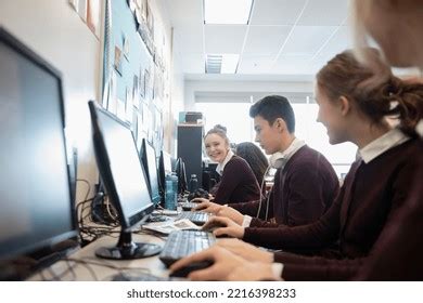 Image result for High School Students On Computer