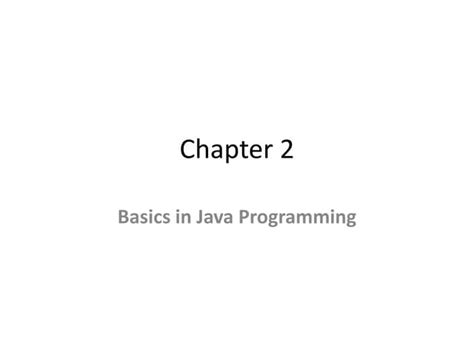 Image result for Java Chapter 2