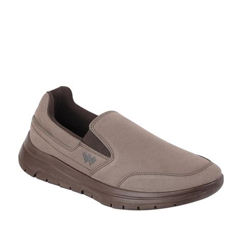Buy Warrior Brown Non-Lacing Casual Shoes For men Casual-Walk By Liberty