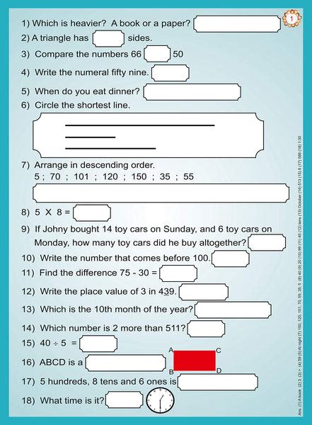 MENTAL MATHS WORK BOOK ( PART 2 ) – Edu Toys