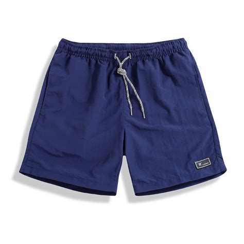 Men's Quick Dry Swim Shorts with Drawstring & Mesh Lining – Sociable ...