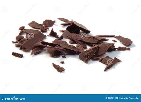 Dark Chocolate Chunks stock photo. Image of chopped, candy - 53779960
