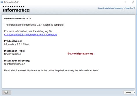 Install Informatica 的图像结果