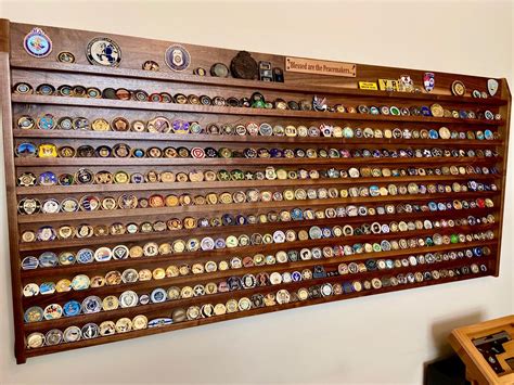 Wolfe Custom Challenge Coin Displays