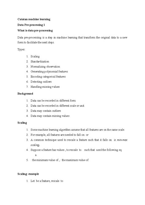 Data Processing in Machine Learning 的图像结果