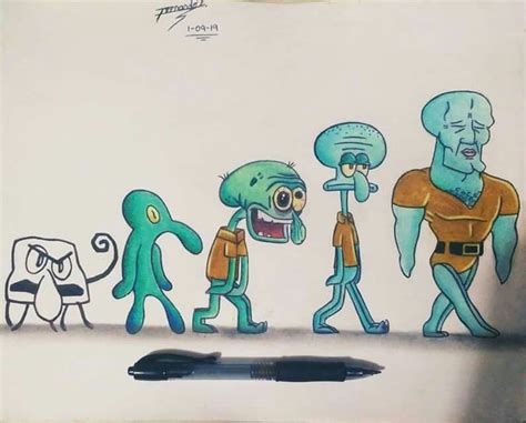 Spongebob Evolution 的图像结果