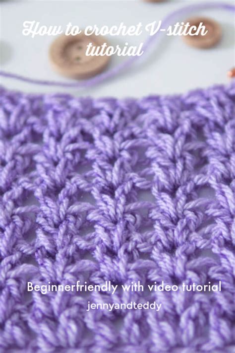 Image result for Crochet V-Stitch Tutorial