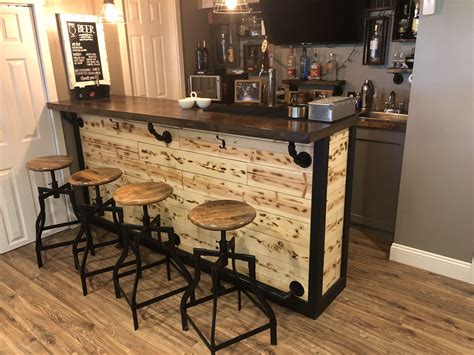 Rustic Man Cave Bars