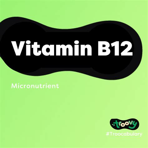 Vitamin B12 for Kids: Energy, Nerves & Brain Health | Troovy Foods