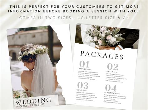 Wedding package list | Beachweddingtips.com