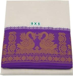 BalGanesh Vimayam South Indian dhoti for men cotton Unbleached Off ...