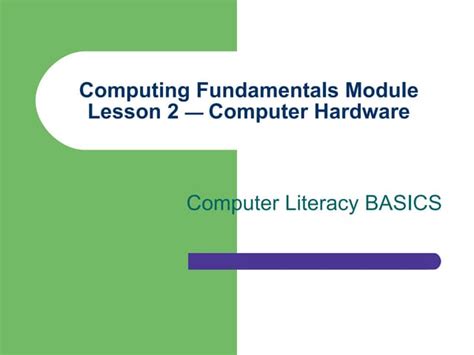 Image result for Computer Lesson PowerPoint