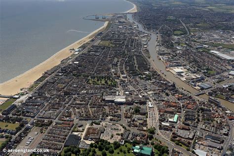 aeroengland | aerial photograph of Great Yarmouth Norfolk England UK