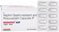 Rozustat Asp Capsule 10: Uses, Side Effects, Price & Substitutes
