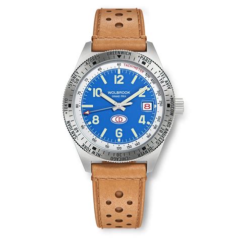 Wolbrook Grand Prix WT Automatic Racing Watch - Charles Deutsch CD Dyn – Wolbrook Watches