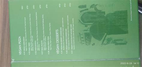 Menu at Little Italy Hi-Tech City, Hyderabad, Sy No-64