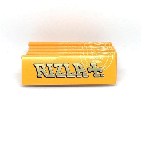 Rizla Rolling Paper 50 Books Per Box - Liquorice Coated : Amazon.in