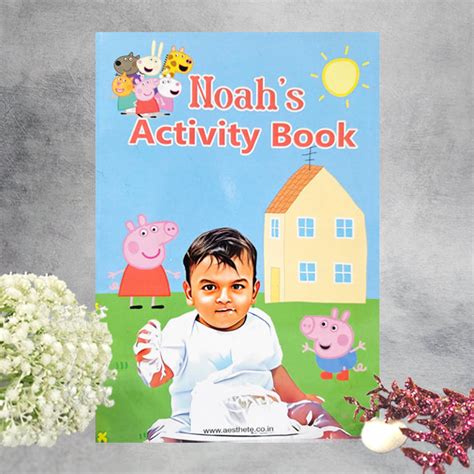 Personalised Kids Activity Book – Aesthete Decor LLP
